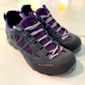 Mammut Redburn Low Approach Shoe Grey/Purple Women’s 7.5